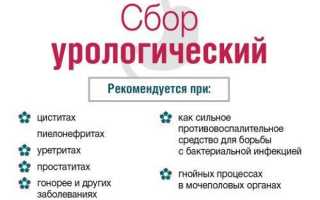 Урологический сбор — инструкция по применению