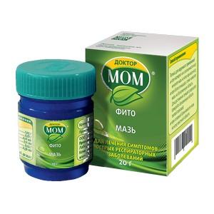 мазь доктор мом при кашле детям
