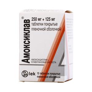 Как принимать Амоксиклав при ангине