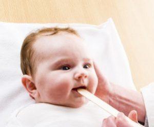 Как лечить ангину у грудничка