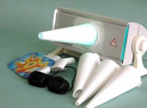 Как лечить горло аппаратом солнышко