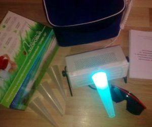 Как лечить горло аппаратом солнышко