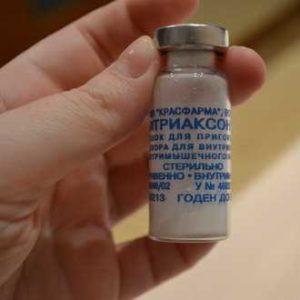 Как принимать Цефтриаксон при ангине