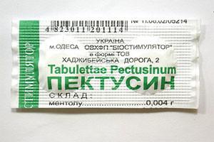 Как принимать Пектусин от кашля?