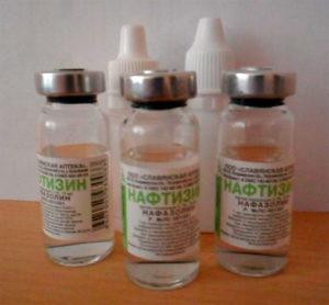 Как принимать капли Нафтизин?