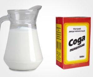 Как принимать молоко и соду от кашля