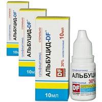 -альбуцид при отите сколько капать