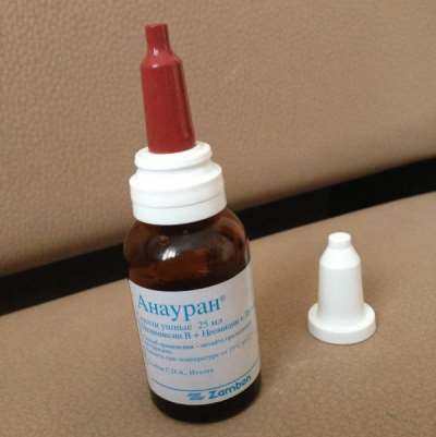 Анауран ушные капли инструкция по применению