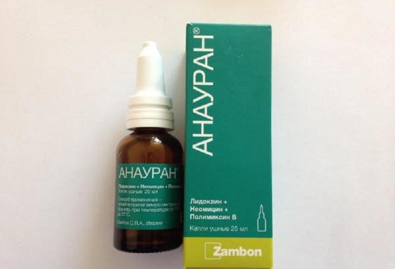 Анауран ушные капли инструкция по применению