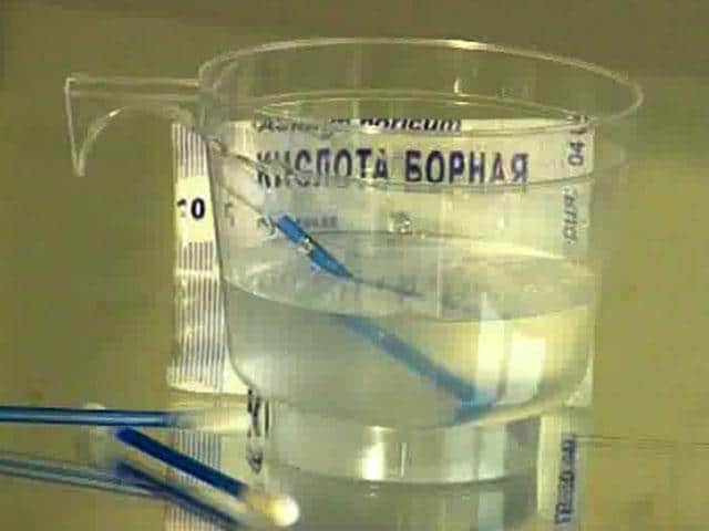 Борная кислота при отите