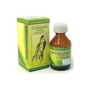 Как полоскать горло Хлорофиллиптом