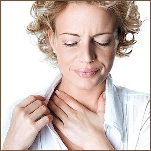 Что может мешать в горле при глотании