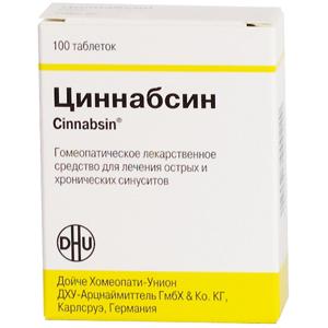 помогает ли циннабсин при гайморите