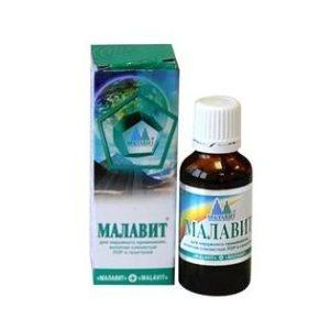 как развести малавит для промывания носа