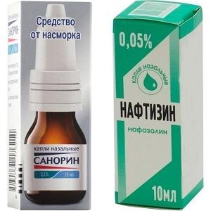 капли от насморка лучшие