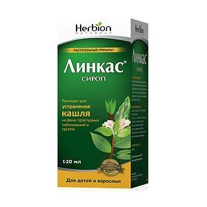 инструкция по применению сиропа от кашля линкас