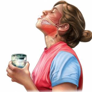 Как полоскать горло яблочным уксусом