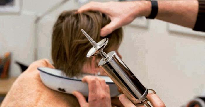 заложило ухо что делать в домашних условиях перекись водорода