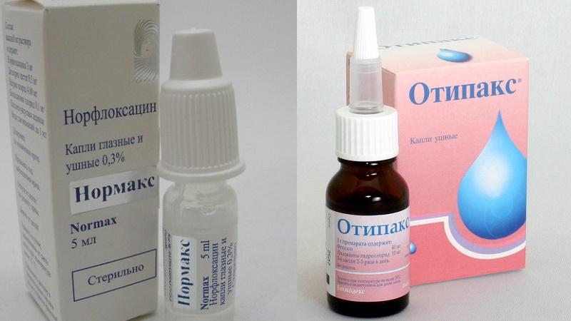 антибиотик при отитах у взрослых