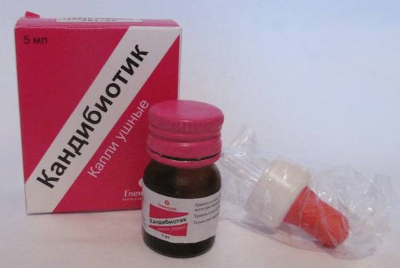 Капли в уши при отите с антибиотиком