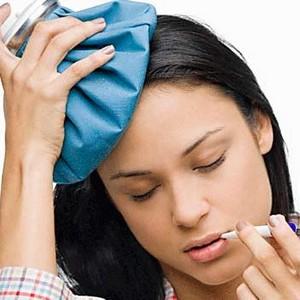 кашель и сильная головная боль