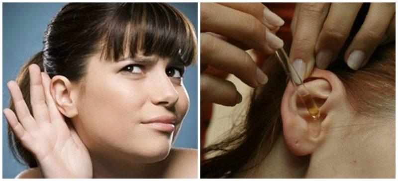 после промывания носа заложило ухо