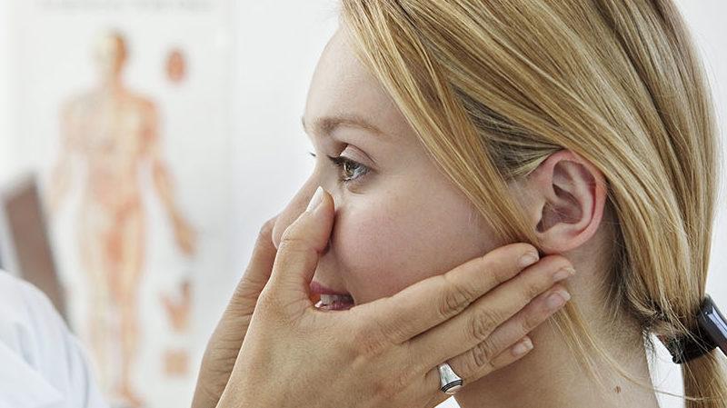 ушиб мягких тканей носа